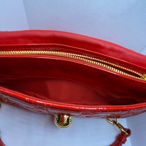 Christian Dior limited edition red lamb skin - Picture 5 of 13